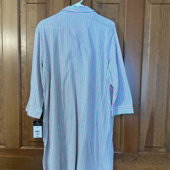Lauren Ralph Lauren Knit Nightshirt, NWT, Size 1X - Picture 2 of 4